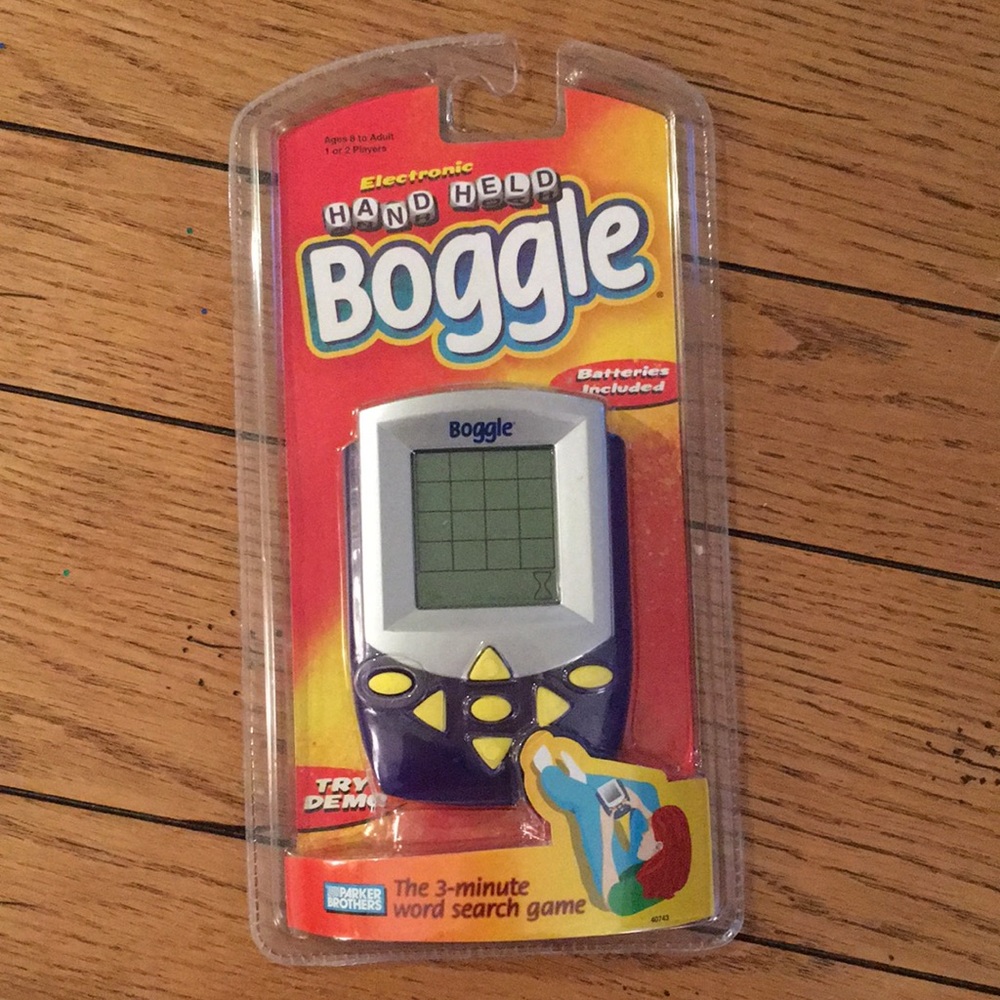 Electronic Hand Held Boggle Game